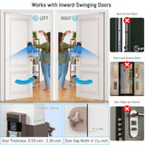 Anti Theft Ring Doorbell Mount: Metal Ring Apartment Door Mount Blink Doorbell Camera Holder No Drill - Renter Friendly Ring Doorbell Mount No Damage