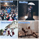 LANGXUN 1500W Snow Machine with Manual & Wireless Remote Control | Large Output Snowmaking Machine for Indoor & Outdoors | Adjustable Snowflake Size | Perfect for Christmas, Weddings, and Parties