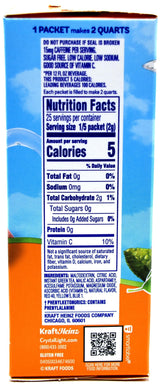 Crystal Light Green Tea Peach Mango Drink Mix (Makes 10-Quarts), 1.85-Ounce Canister (Pack of 4)
