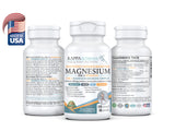 Kappa Nutrition Magnesium 4-in-1, 280mg Elemental Magnesium (Bisglycinate, Malate) + Zinc & Vitamin D3, Brain, Sleep, Energy, Muscle, Immune Support, 120 Vegan Capsules.