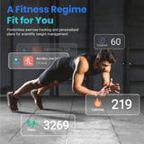 Etekcity Smart Scale for Body Weight Fat, FSA HSA Eligible, Digital Bathroom Weighing Machine for Accurate BMI Muscle Mass Composition, Home Use Apple Health Compatible Fitness Equipment