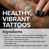 Mad Rabbit Tattoo Care Bundle Kit (3-Piece) Repair Soothing Gel, Enhance Balm & Defend SPF 30 Sunscreen - Full Coverage Tattoo Care Kit for New & Current Tattoos