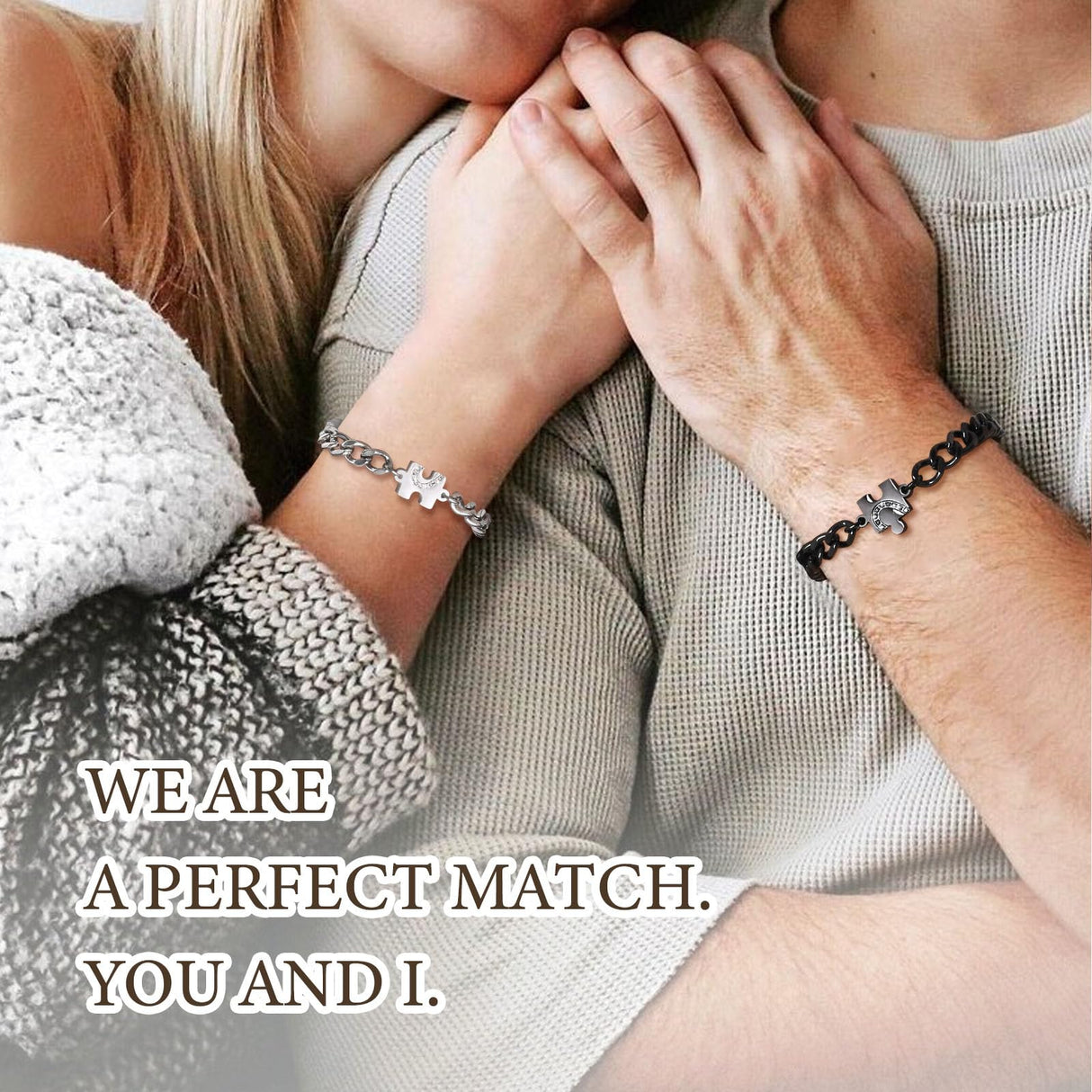 MEALGUET Couples Matching Bracelets for Men Women