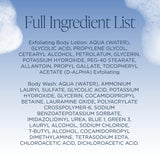 Glytone KP Kit – Exfoliating Body Wash, Glycolic Acid Lotion & Shower Pouf for Keratosis Pilaris – Smooth Rough Bumpy Skin, Fragrance-Free Skincare Routine for Dry Skin & Chicken Skin – Routine Kit