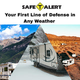 Safe T Alert - Dual LP/CO Alarm - Flush Mount w/Trim Ring White - 25-742-WT-TR