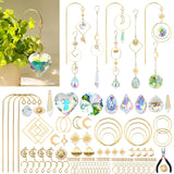 DIY Sun Catcher Kits for Adults, 260 pcs Crystal Suncatchers Making Suppliers for Garden Plant Windows Hanging Art and Crafts for Women Valentines Mother's Day Birthday Gifts Home Decor