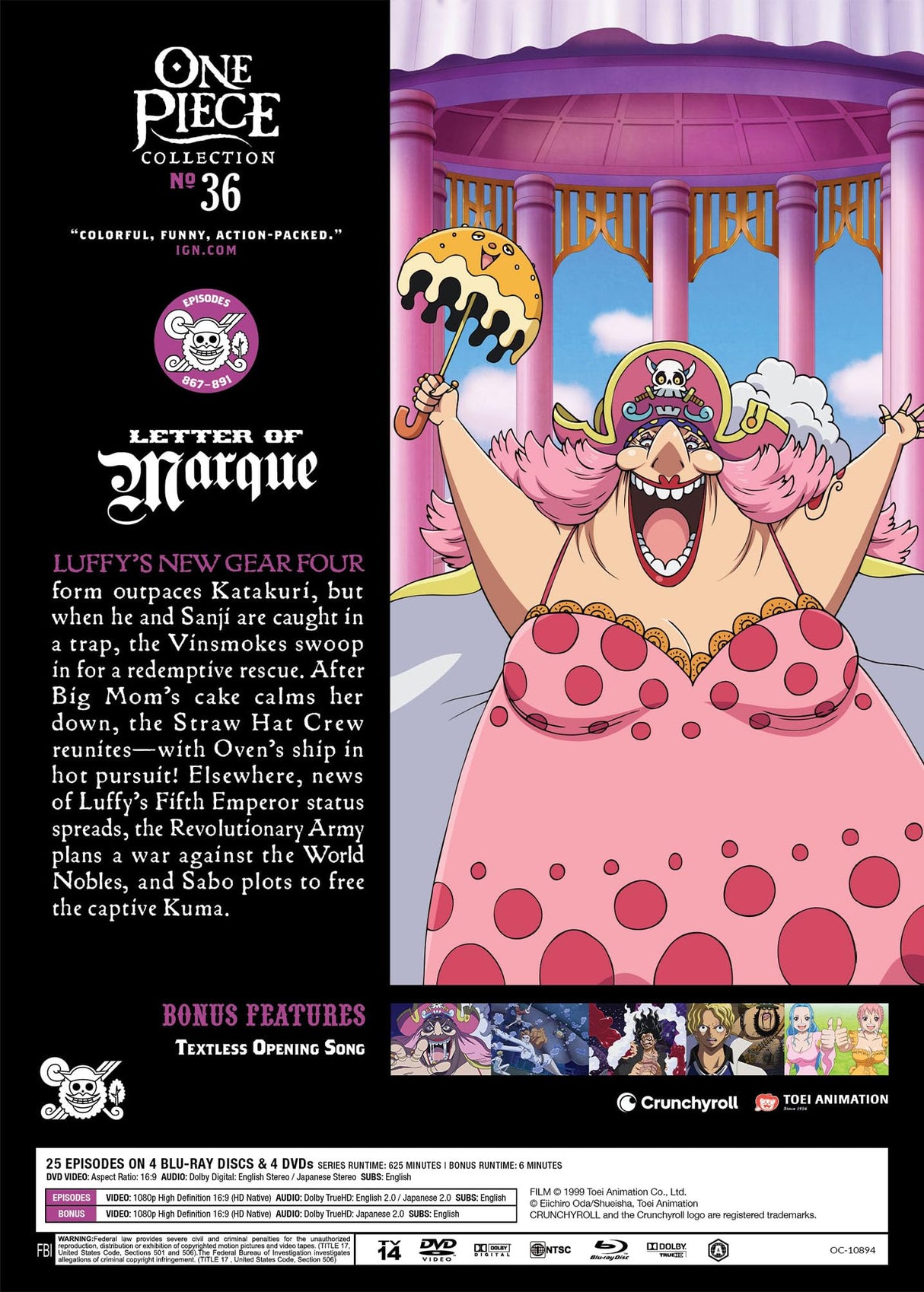 One Piece - Collection 36 [Blu-ray]