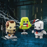 Halloween Ghost Action Figure Building Set Compatible with Lego for Adults,Busters Horror Present for Fans, Home Decor,Christmas Toys for Kids