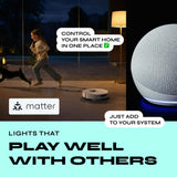 LIFX Color Smart Light Bulbs (2-Pack) A19 E26, Matter Compatible RGB + Tunable White (800 Lumens), WiFi Dimmable Color Changing (2.4GHz), Compatible with Apple HomeKit, Alexa & Google
