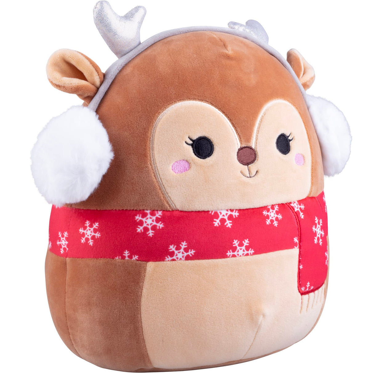 Squishmallows Original 10-Inch Darla The Christmas Deer - Official Jazwares Holiday Reindeer Plush- Collectible Soft & Squishy Stuffed Animal Toy- 2025 Limited Edition - Gift for Kids, Girls & Boys