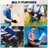 FURWEY Safety Work Gloves-72 Pairs,PU Coated Safety Gloves with Grip,13 Gauge Seamless Knit Glove,for Men and Women, Ideal for Warehouse Package Handling，Construction, Gardening (X-Large)