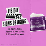 Kiehl's Super Multi-Corrective Eye Cream, Anti-Aging Cream that Lifts Brow Bone Area, Smooths and Firms Eye Lids, Bilberry Seed Extract and Collagen Peptide for Smoother Looking Skin - 0.95 fl oz