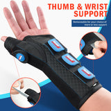 FEATOL 2 Pack Wrist Brace with Thumb Spica Splint for De Quervain's Tenosynovitis, Carpal Tunnel, Tendonitis, Arthritis-Thumb Brace for Pain Relief-Left Right Hand-Large/Extra Large