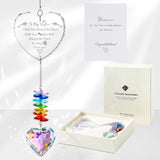 Sister Gifts, Crystal Suncatcher Gifts for Sister Birthday, Sisters Gifts from Sister, Unique Gifts for Sister, Window Hangings Home Decoration