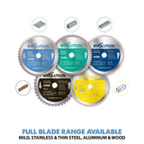 Evolution Power Tools 230BLADETS Thin Steel Cutting Blade, 9-Inch x 68-Tooth , Blue