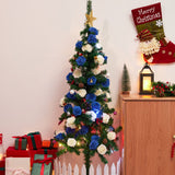 InnoGear Artificial Flowers, 50 Pcs Ivory White Foam Fake Roses Bulk with Stems for Decoration DIY Wedding Bouquets Centerpieces Bridal Shower Party Christmas Tree