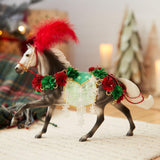 Breyer Horses 2025 Holiday Collection – Christmas in Bloom | Limited Edition Holiday Horse | Traditional 1:9 Scale Collectible Model Horse, for Collectors