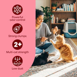 Fresh Step Advanced Odor Shield Multi Cat Clumping Cat Litter, 18.5 lb, 2Pk