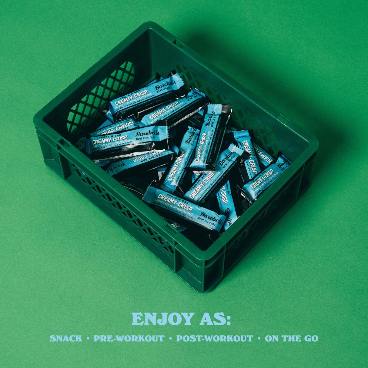 Barebells Protein Bars Creamy Crisp - 12 Count, 20g High Protein Treats - Chocolate Nutrition Bar with 1g Total Sugars - On-The-Go Breakfast or Post-Workout Snack