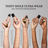 Lancôme Teint Idole Ultra Wear Buildable Full Coverage Foundation - Longwear & Waterproof - Natural Matte Finish - 300N (Medium Skin with Neutral/Peachy Undertones), 1 Fl Oz