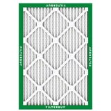 Filterbuy 24x30x1 Air Filter MERV 8 Essential Dust & Allergy Defense (2-Pack), Electrostatic Pleated HVAC AC Furnace Filters Replacement, Made in USA (Actual Size: 23.88 x 29.88 x 0.75)