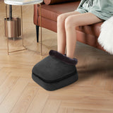 COMFIER Foot Warmer Massager,Gifts for Women,Men,Shiatsu Foot Massager with Heat, Electric Heating Pad for Back Feet,Back Massager for Pain Relief(Black)