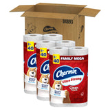 Charmin Ultra Strong Clean Touch Toilet Paper, 24 Family Mega Rolls = 120 Regular Rolls