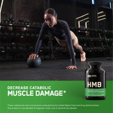 Optimum Nutrition HMB 1000 Caps, 1g of Calcium beta-Hydroxy beta-methylbutyrate per Capsule, 90 Capsules, 30 Servings