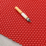 Pool Mat Non Slip Drainage Floor Mats 3x10 Ft PVC Commercial Heavy Duty Anti Slip Anti-Fatigue Pads Bathroom Garage Restaurant Patio Basement Outdoor Indoor Door Rug Entrance Mat,Blue, 3×10ft/0.9*3M