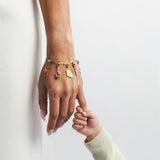 MignonandMignon Charm Bracelet for Women Gold Personalized | Build Your Own Bracelet with Interchangeable Charms | Birthstone Initial Zodiac Gift for Mom Grandma Mothers Day