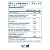 Vital Nutrients ViraCon | Vegan Immune Support Supplement* | Zinc, Elderberry, Licorice Root Extract, & Other Herbs for Comprehensive Immune Support | Gluten, Dairy, Soy Free | Non-GMO | 60 Capsules