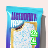 Legendary Foods 22g Protein Pastry+ Premium Low Carb Meal Replacement Bar - Low Glycemic, Gluten Free Protien Snacks - Healthy Keto Snack Box, 8x Zero Sugar Energy Bars - Bariatric Diabetic Friendly