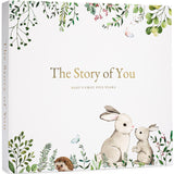 Keepsake Baby Memory Book – Timeless Gender Neutral First 5 Year Baby Book