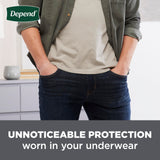 Depend Shields Incontinence Pads for Men, Light Absorbency, 90 Count (Packaging May Vary)