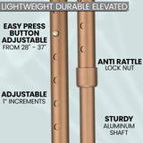 Pearlz Designer Adjustable Cane (Champagne)