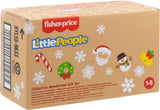 Fisher-Price Little People Toddler Toys Christmas Wonderland Toy Set with Santa Elf & Reindeer Figures for Ages 1+ Years