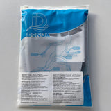 iDonua Calf Brace Compression for Torn Calf Muscle fit Men & Women, Innovative 2 Layer Elastic Calf Support Bandage for Legs adds Extra Pressure for Strain, Swelling, Cramps, Varicose Vein -S/M