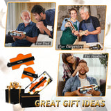 dodowin Connectable Contour Gauge 10+5inch, Mens Christmas Gifts for Dad Him Husband,Stocking Stuffers for Adult Men, Super Gauge Outline Shape Tool, Woodworking Tools,Anniversary Birthday Gifts Idea