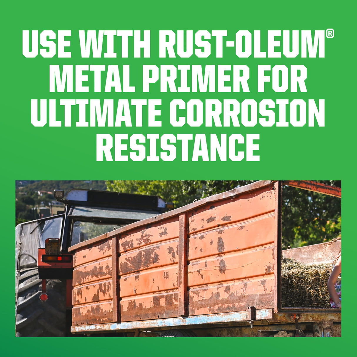 Rust-Oleum 280124-6PK Farm & Implement Spray Paint, 12 oz, JD Green, (Pack of 6)