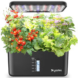 Dryades Indoor Garden 10 Pods Hydroponics Growing System w/LED Grow Light