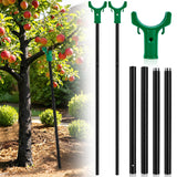 Adjustable Tree Support Pole with Crutch, Fruit Tree Branch Support(2Pack)