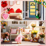 Silicherry 11 Set Holiday Porch Goose Outfits All Seasons Goose Clothes Umbrella Easter Statue Costume for Patio Lawn Outdoor(23",Cool)