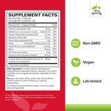 Terry Naturally Sucontral D - B-Complex & Folate Supplement - Carbohydrate Metabolism Support - Vitamin & Mineral Supplement with Zinc & Chromium - 120 Capsules (Pack of 2)