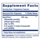 Life Extension 5-LOX Inhibitor with AprèsFlex®, 100 mg, standardized Boswellia serrata Extract, Promotes Joint, Cell & arterial Health, Gluten-Free, Non-GMO, Vegetarian, 60 Capsules