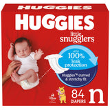 Huggies Little Snugglers Baby Diapers, Size 1, 96 Ct