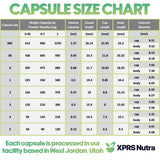 XPRS Nutra Size 0 Empty Capsules - 100 Count Empty Vegan Capsules - Vegetarian Pills - DIY Vegetable Capsule Filling - Veggie Pill Caps for Do-It-Yourself Supplements (White)