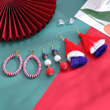 15 Pairs 4th of July Stud Earrings Set for Teens Girls Women