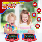 LCD Writing Tablet for Kids: Spidolapse 2 PCS Doodle Board & Drawing Pad Christmas Birthday Gift for 3 4 5 6 7 8 Year Old Boys Girls Toddler Travel Toys Stocking Stuffers for Grandkids Age 4-6
