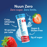 Nuun Zero Sugar Hydration Electrolyte Tablets, GF & Vegan, Mixed Berry, 4PK