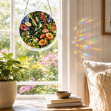 Acrylic Puzzle Suncatcher 7.8 in,Acrylic Jigsaw Puzzle Suncatcher DIY Sun Catcher Puzzles Kit,Home Garden Decor Window Hanging Ornament Art,Home Decor Gift for Women,Mom,Wife,Friends,Ocean